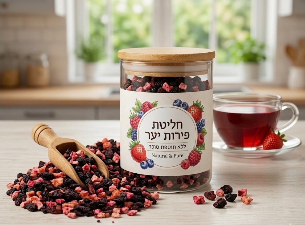 סופר פוד פירות יער ללא תוספת סוכר סופר פוד פירות יער ללא תוספת סוכר